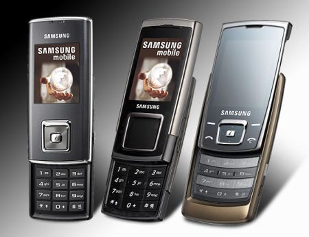 Samsung анонсировала 3 новых сотовых телефона. Фото.