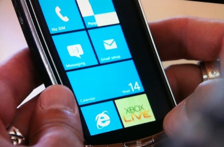 Windows Phone 7 прокрался на ТВ. Фото.