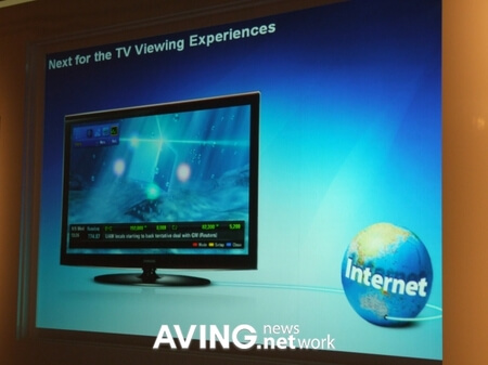 57 дюймовый Samsung 570DXN. Фото.