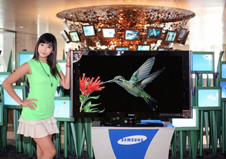 Samsung F81 с контрастом 25 000:1. Фото.