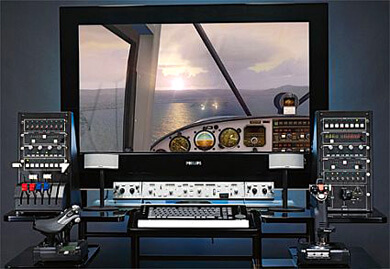Симулятор Боинга за 230 тысяч долларов. Фото.