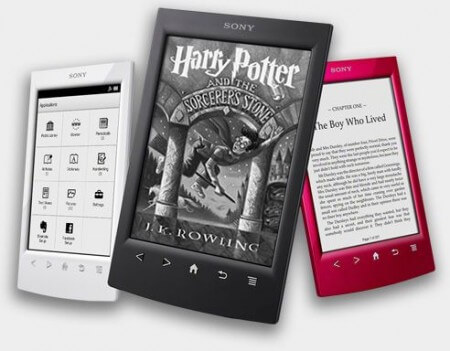 Читалка Sony Reader PRS T-2 поступила в продажу с ценой $130. Фото.