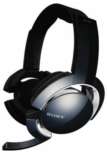 Sony представляет наушники для любителей игр. Фото.