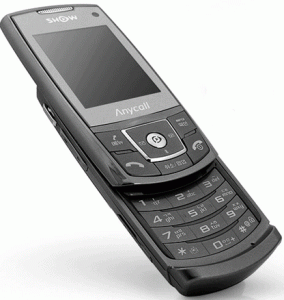 Мобильный телефон Samsung SPH-W3300. Фото.