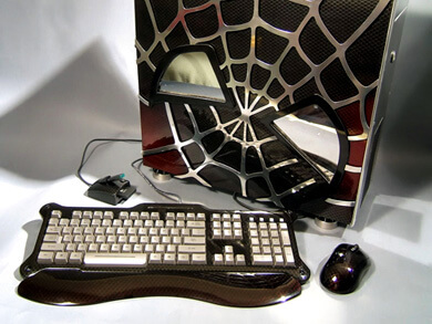Spiderman 3 модинг системного блока. Фото.