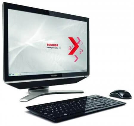 Toshiba представила десктоп класса all-in-one Qosmio DX730. Фото.