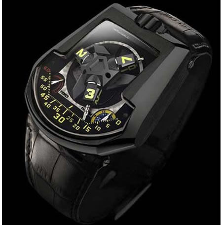 Стильные часики — URWERK 201. Фото.