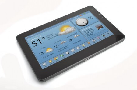 Viewsonic G Tablet — короткий обзор. Фото.