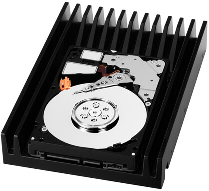 Western Digital выпустила винчестер VelociRaptor c 10 000 RPM. Фото.