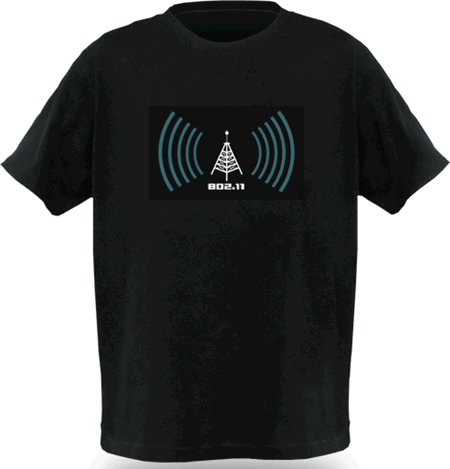 Wi-Fi Рубашка. Фото.