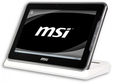 Официальные изображения MSI WindPad 100. Фото.