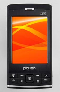 E-TEN Glofiish X650 — коммуникатор с VGA экраном. Фото.