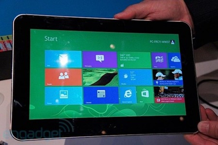Анонсирован планшет ZTE V98 на Windows 8. Фото.