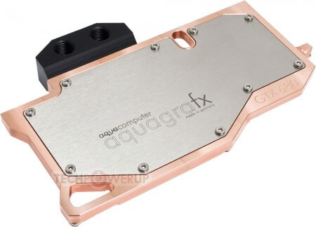 Aqua Computer показала систему водяного охлаждения AquaGraFX GTX 680. Фото.
