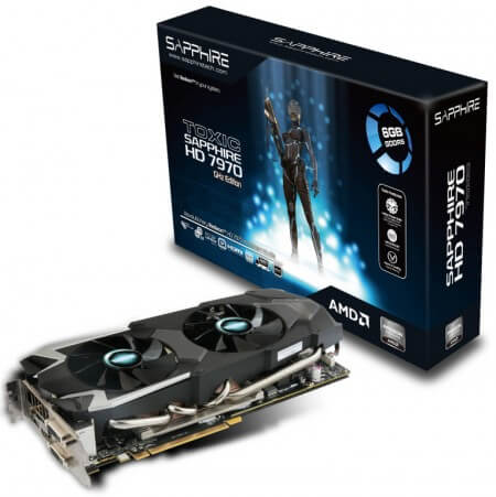 Sapphire официально представила видеокарту Radeon HD 7970 6 GB TOXIC Edition. Фото.