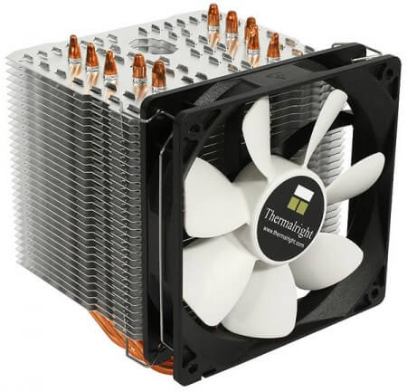 В продаже появился процессорный кулер Thermalright Macho 120. Фото.