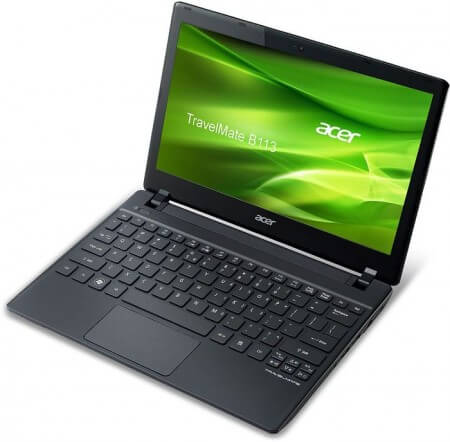 В продаже появился нетбук Acer TravelMate B113. Фото.