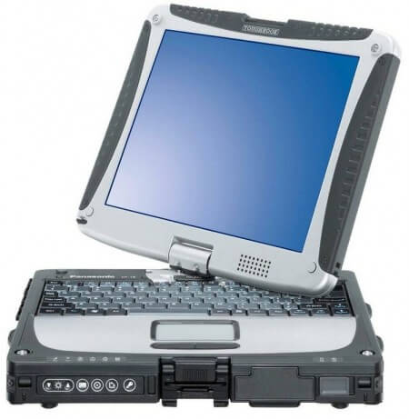 Ноутбук Panasonic Toughbook CF-19 обзавелся процессором Intel Ivy Bridge. Фото.