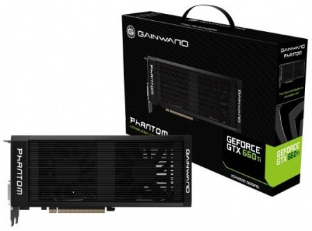 Gainward выпустила два варианта видеокарты GeForce GTX 660 Ti. Фото.