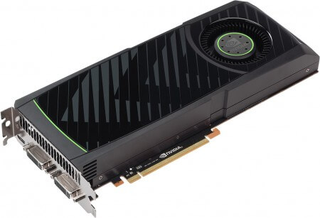 Nvidia снизила стоимость видеокарты GeForce GTX 580. Фото.
