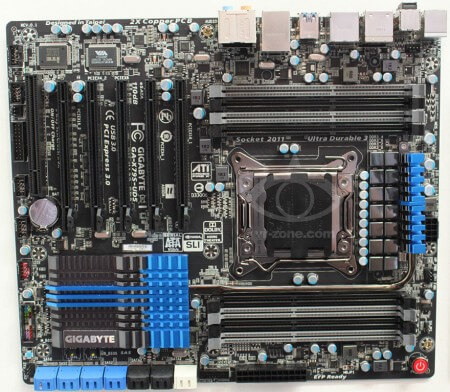 CeBIT 2012: Gigabyte показала материнскую плату X79S-UD5. Фото.