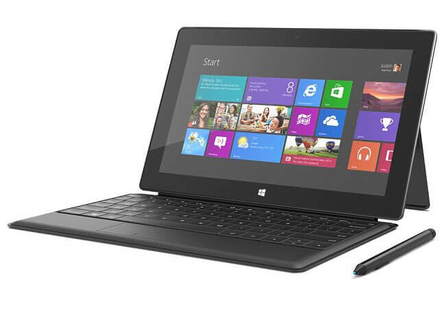 Microsoft «зажала» 45 Гб памяти в своем Surface Pro. Фото.