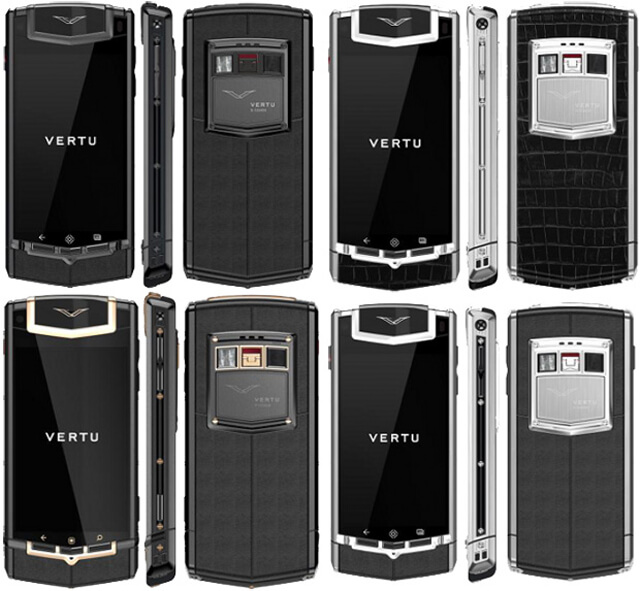 Фото первого смартфона Vertu на Android. Фото.