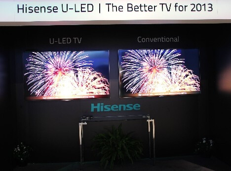 #CES | Hisense U-LED TV. ЖК-телевизоры рано считать старьем. Фото.