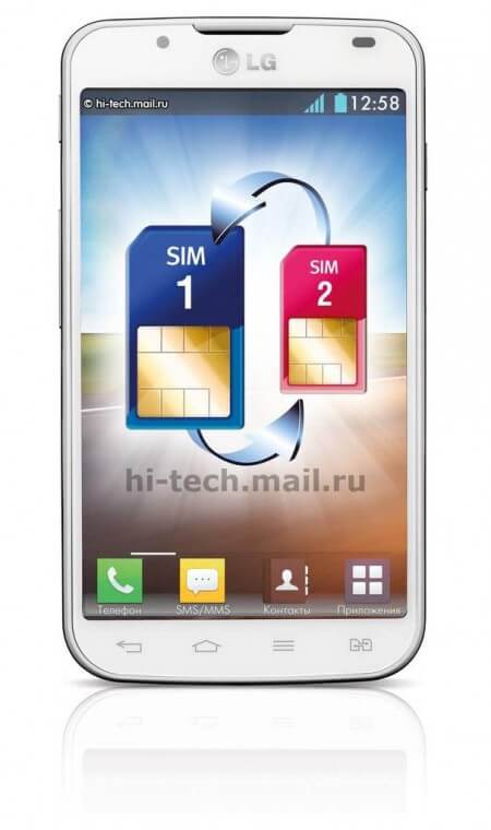 LG готовит смартфон Optimus L7 Dual с емкой батареей. Фото.