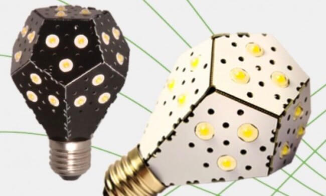 NanoLight — самая энергоэффективная лампочка в мире. Фото.