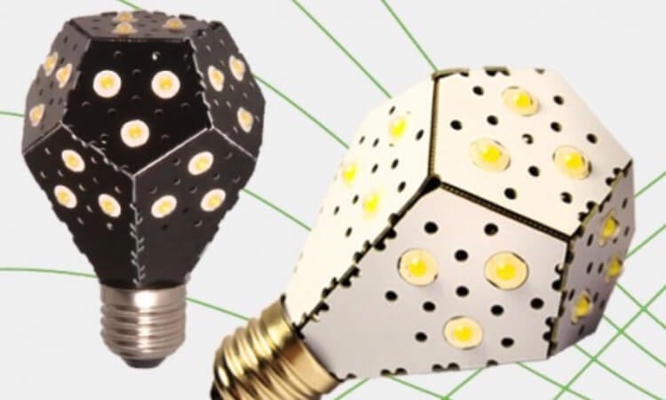NanoLight — самая энергоэффективная лампочка в мире. С такой лампой счет за энергию будет намного меньше. Фото.