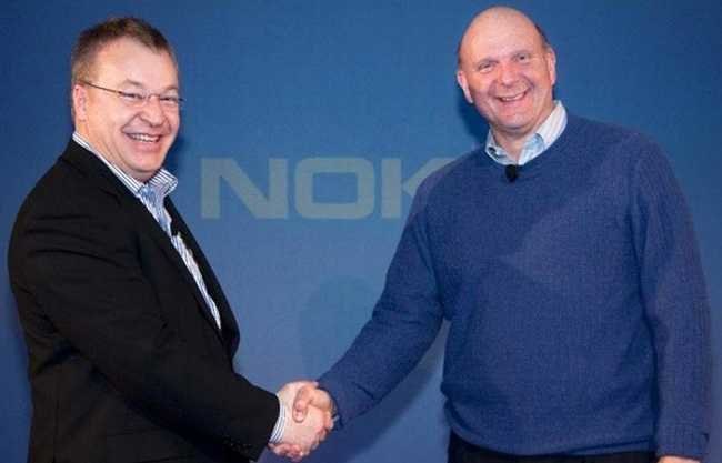 Nokia и Microsoft: Пришло время платить по счетам. Фото.