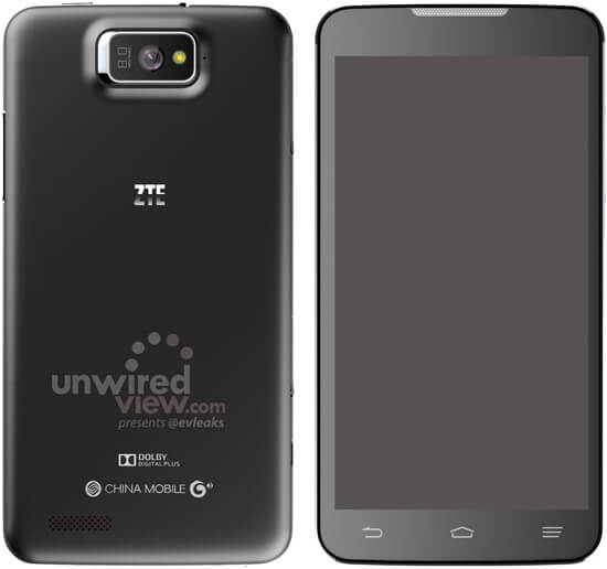 ZTE готовит 5,7-дюймовый смартфон. Фото.