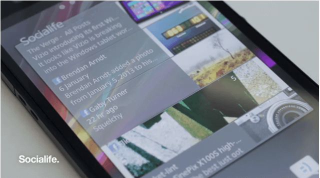 Смартфоны Xperia Z и ZL предложат новое социальное приложение. Фото.