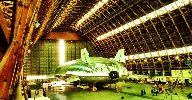 aeroscraft сзади