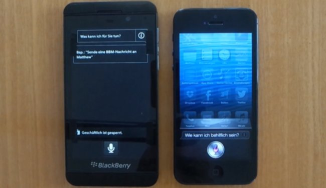 Сравниваем Blackberry Z10 и iPhone 5. Фото.
