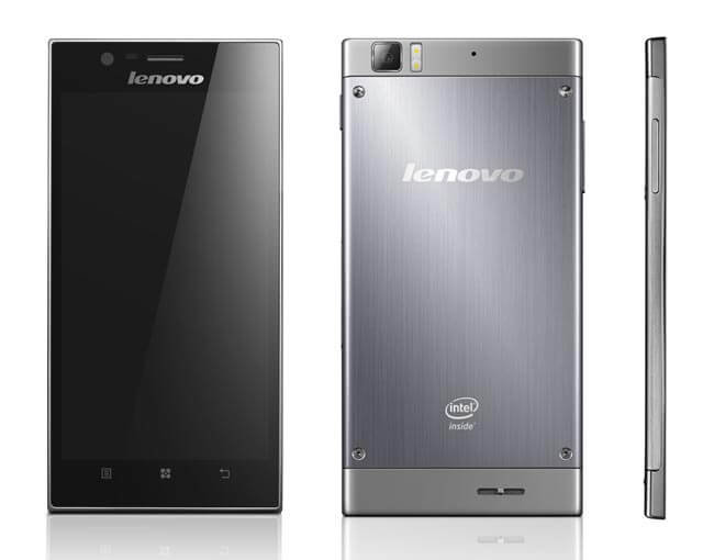 #CES | Lenovo K900: первый смартфон на базе Intel Clover Trail+ едет в Россию. Фото.