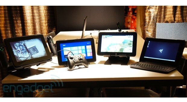 #CES | Razer Edge: гибрид крутого игрового планшета и компьютера в одном флаконе. Фото.