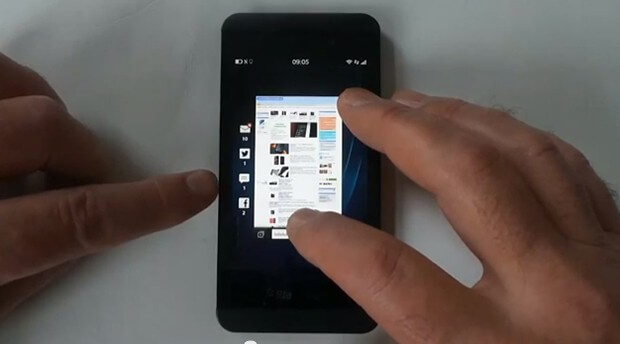 Видео дня: смартфон BlackBerry Z10 и новая ОС BlackBerry 10. Фото.