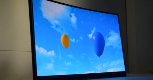 #CES | Samsung показала первый в мире телевизор с изогнутым экраном ...