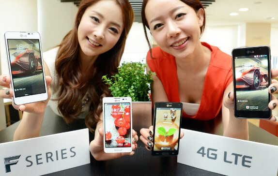 LG представила смартфоны Optimus F5 и F7 с поддержкой 4G LTE. Фото.