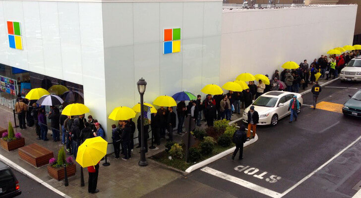Microsoft распродала все Surface Pro менее чем за 3 часа. Microsoft распродала все Surface Pro менее чем за 3 часа. Фото.
