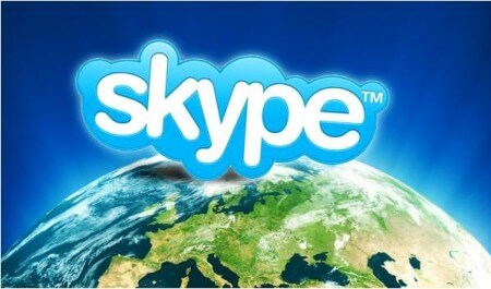 Треть международных звонков совершается через Skype. Фото.