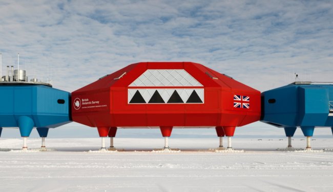 В Антарктиде появится новая футуристическая исследовательская станция. Фото.