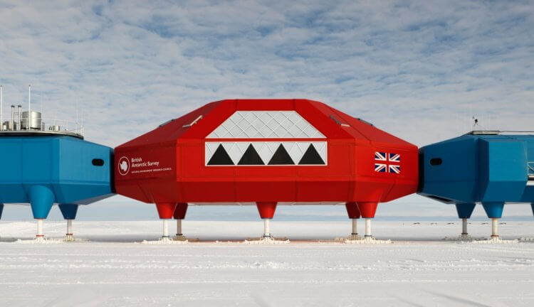 В Антарктиде появится новая футуристическая исследовательская станция. Исследовательская станция Halley VI. Фото.