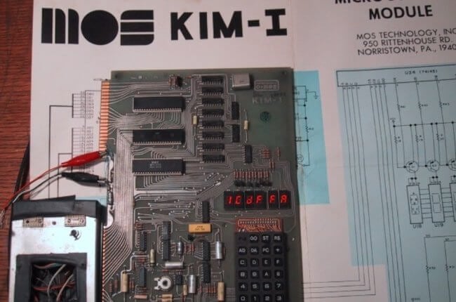 #чтиво | MOS KIM-1. Компьютер-«коммуникатор» 1976 года. Фото.