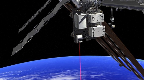 NASA: Лазерные лучи как новый способ коммуникации. Фото.