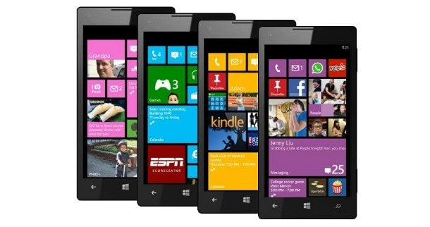 Смартфоны Windows Phone не оправдывают ожиданий. Фото.