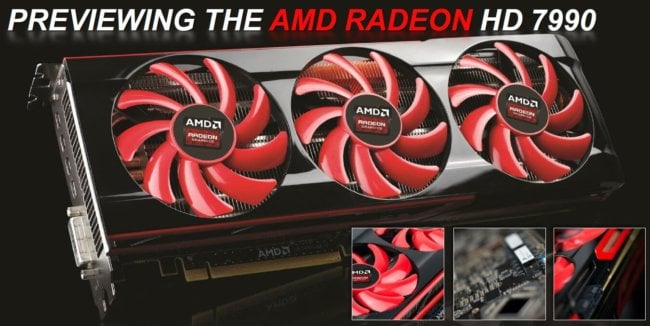 AMD показала двухпроцессорного «монстра» Radeon HD 7990 и серию «облачных» ускорителей. Фото.