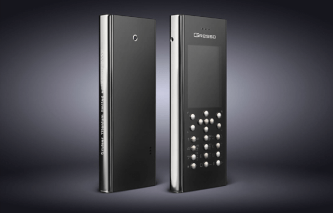 Обзор премиум телефона Gresso Cruiser Titanium. Фото.